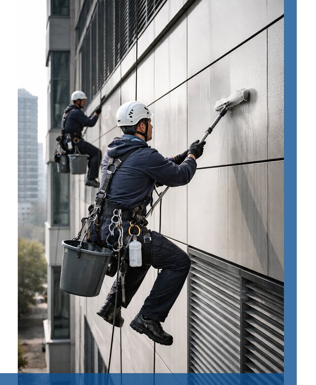 Мойка вентилируемого фасада в Мценске от 253 р. | ВЫСОТНИК-Мцн