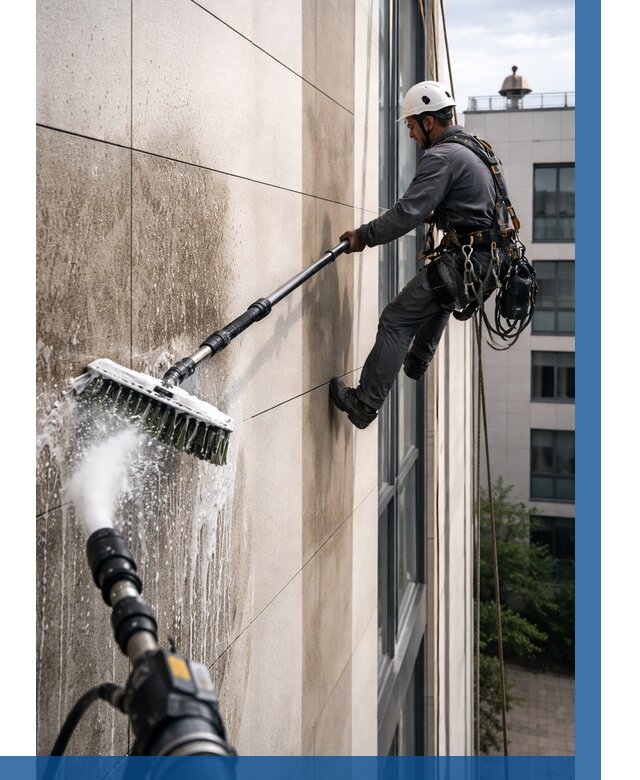 Мойка фасада из керамогранита в Мценске от 304 р. | ВЫСОТНИК-Мцн