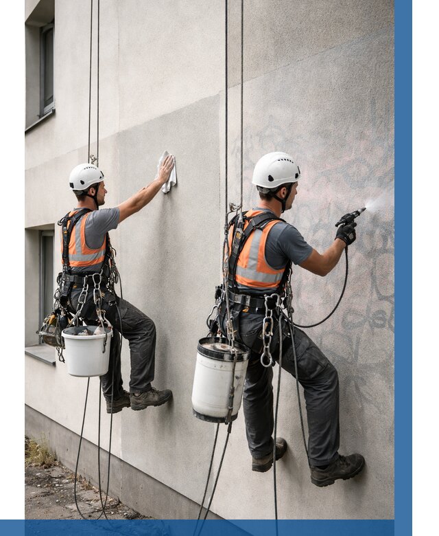 Антиграффити покрытие фасада в Мценске от 608 р. | ВЫСОТНИК-Мцн