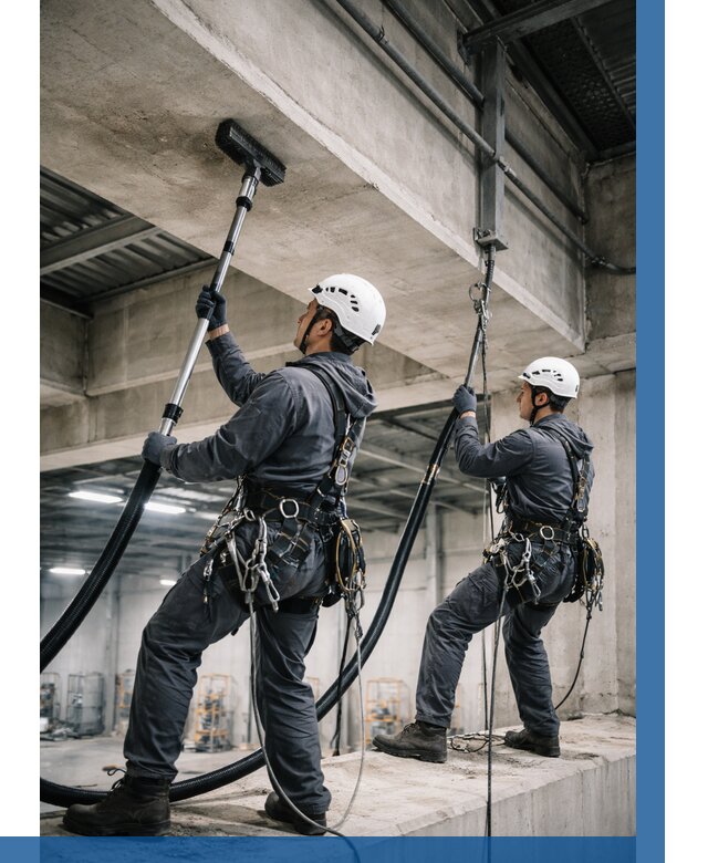 Обеспыливание потолочных конструкций в Мценске от 253 р. |ВЫСОТНИК-Мцн