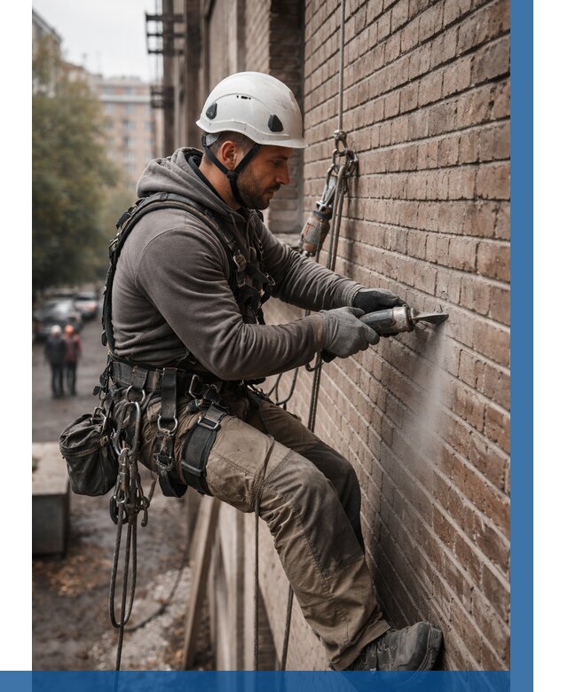 Расшивка кирпичных швов в Мценске от 608 р. | ВЫСОТНИК-Мцн