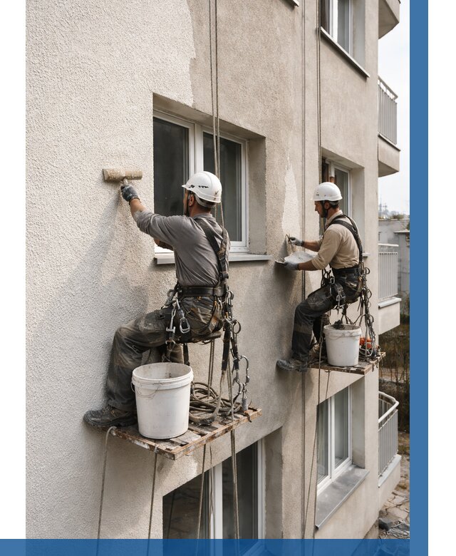 Нанесение короеда на фасад в Мценске от 456 р. | ВЫСОТНИК-Мцн