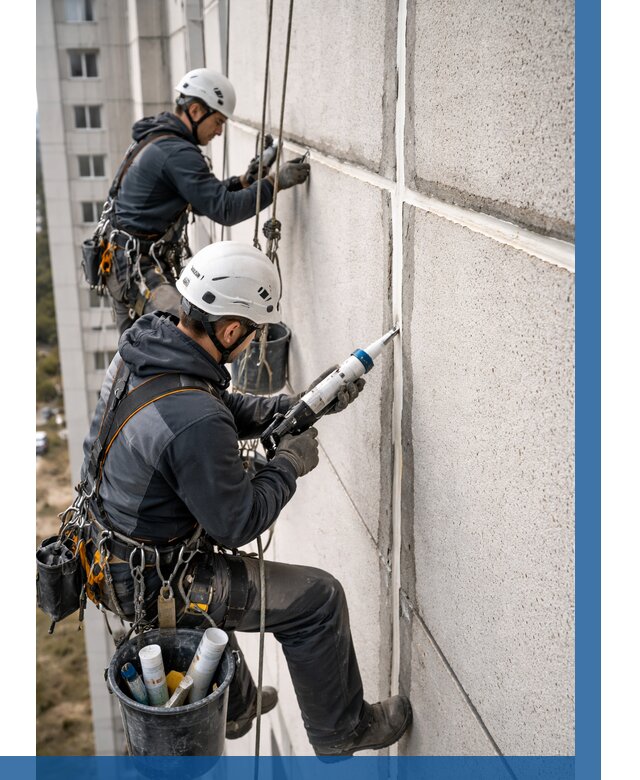 Герметизация межпанельных швов в Мценске от 709 р. | ВЫСОТНИК-Мцн