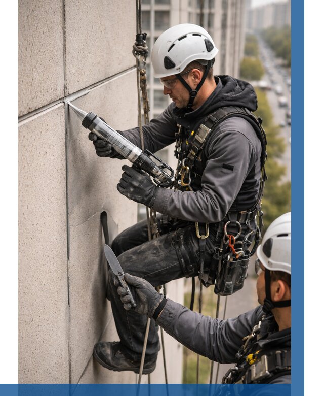 Первичная герметизация швов в Мценске от 608 р. | ВЫСОТНИК-Мцн