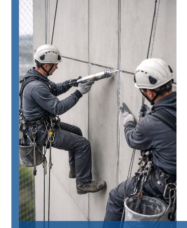 Первичная герметизация швов фасадов и кровель в Мценске