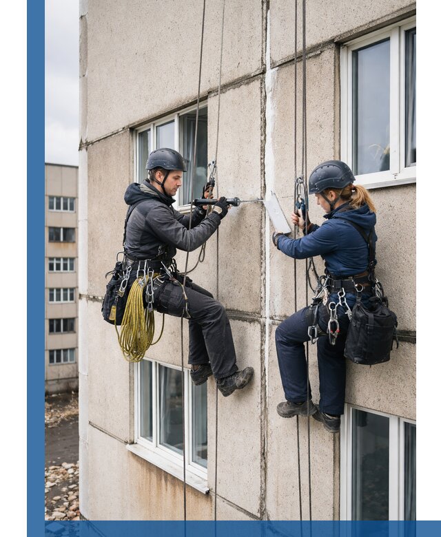 Герметизация межпанельных швов тёплым швом в Мценске