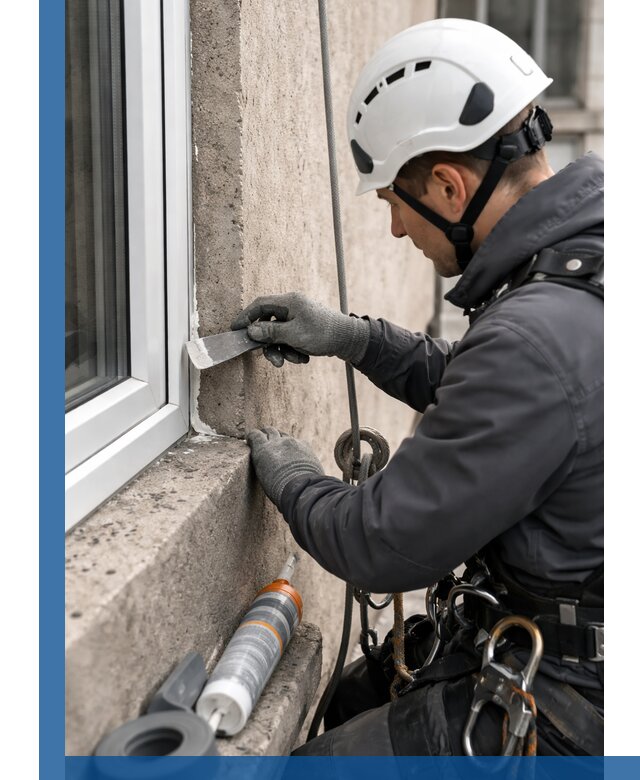 Герметизация монтажных швов окон в Мценске с гарантией качества