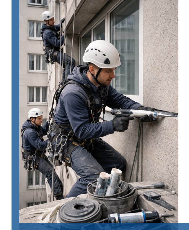 Герметизация швов лоджии в Мценске профессионально и надежно