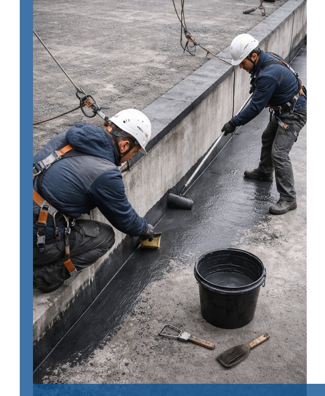 Гидроизоляция кровли жидкой резиной профессионально в Мценске