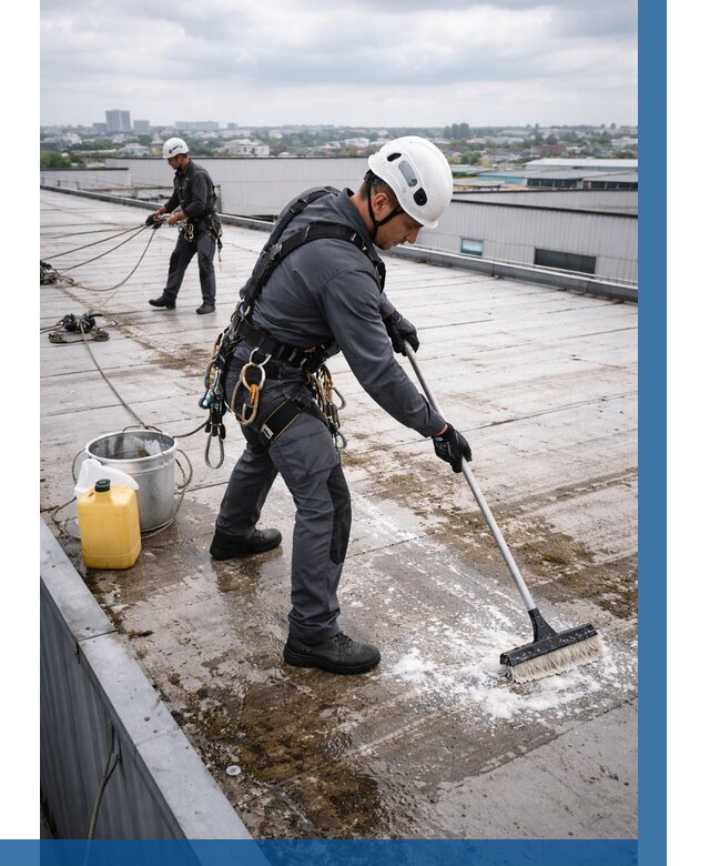 Очистка крыши по графику в Мценске от 7595 р. | ВЫСОТНИК-Мцн