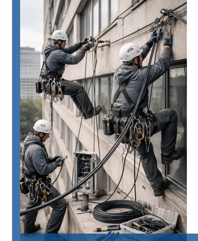 Прокладка оптоволоконного кабеля в Мценске под ключ с тестированием