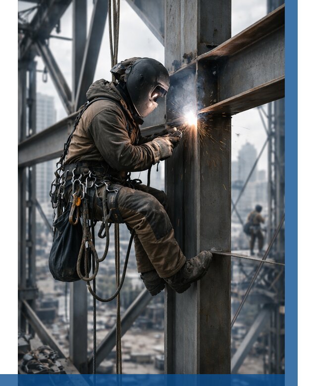 Высотные сварочные работы в Мценске от 3544 р. | ВЫСОТНИК-Мцн