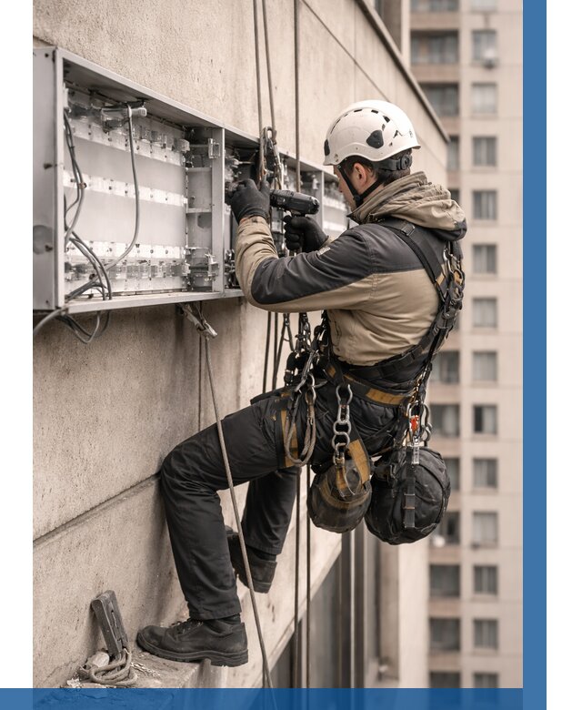 Ремонт вывески на высоте в Мценске от 4557 р. | ВЫСОТНИК-Мцн