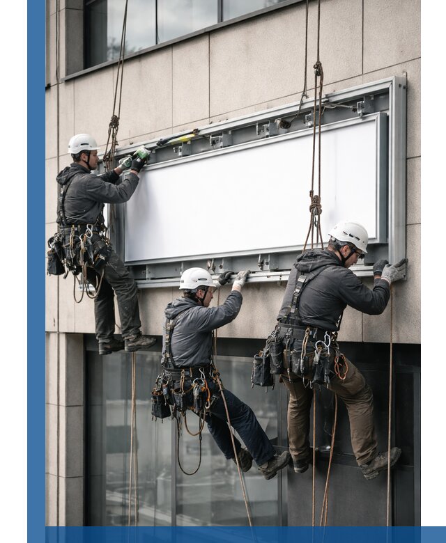 Профессиональный монтаж светового короба под ключ в Мценске