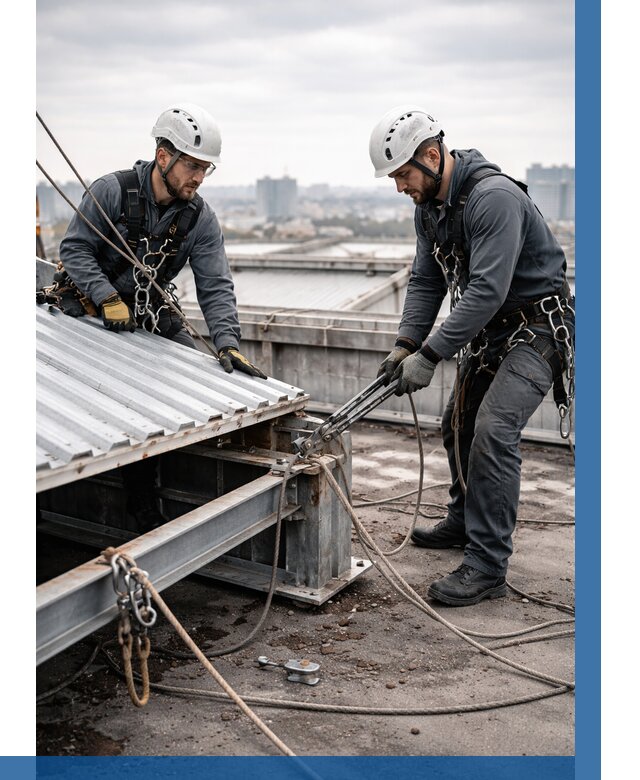 Демонтаж крышной установки в Мценске от 86080 р. | ВЫСОТНИК-Мцн