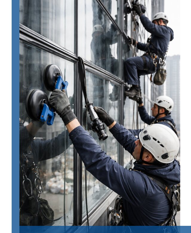 Радиусное остекление фасадов под ключ в Мценске с гарантиями