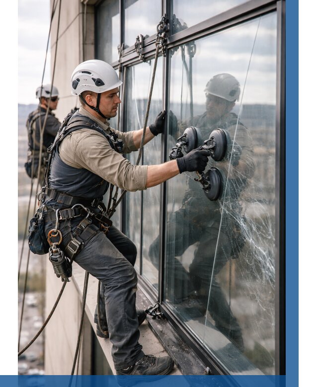 Замена стекла в витраже в Мценске под ключ от 8608 р. | ВЫСОТНИК-Мцн