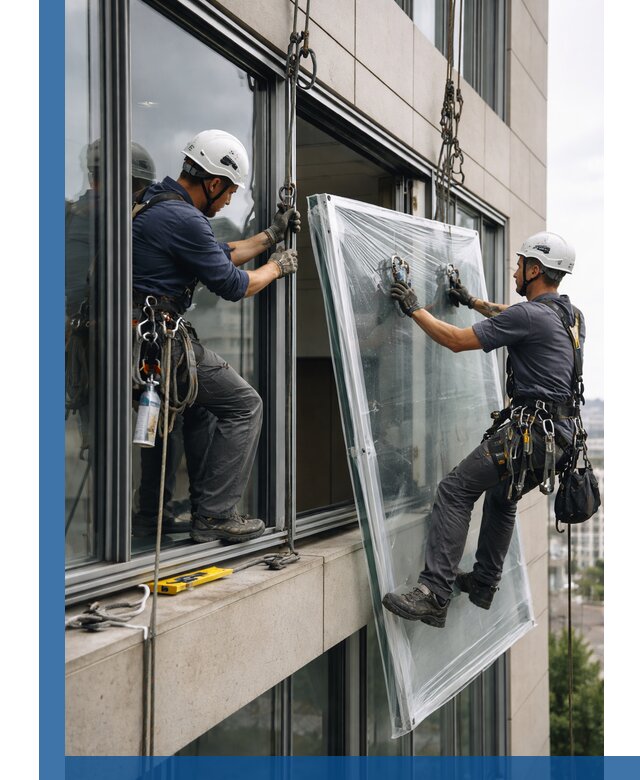 Профессиональная замена стекла в витраже в Мценске с гарантией