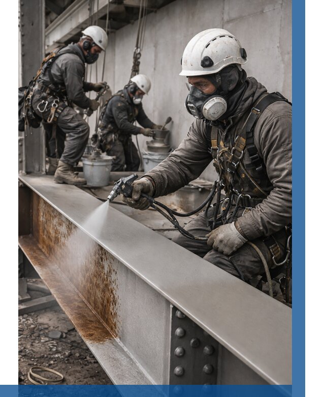 Антикоррозионная покраска металла в Мценске от 709 р. | ВЫСОТНИК-Мцн