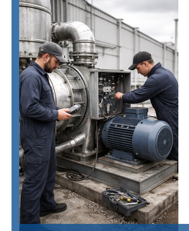 Техническое обслуживание промышленного оборудования в Мценске