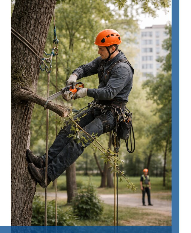 Санитарная обрезка деревьев в Мценске от 5064 р. | ВЫСОТНИК-Мцн
