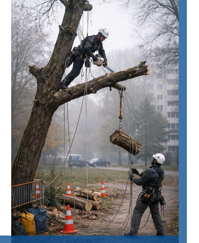 Удаление аварийных деревьев в Мценске от 15191 р. | ВЫСОТНИК-Мцн
