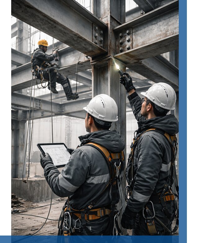 Обследование металлоконструкций в Мценске от 5570 р. | ВЫСОТНИК-Мцн